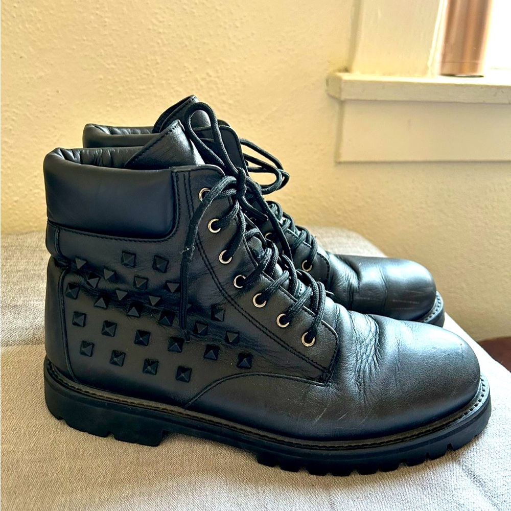 Valentino combat boots